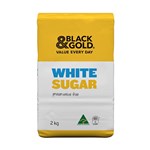 Black And Gold White Sugar Preservative Free 2Kg