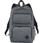 Graphite Deluxe 15 inch Computer Backpackundecorated