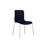 Acti 4C Side Chair With Chrome Leg Base Navy Blue