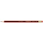 Staedtler Tradition Eraser Tip Graphite Pencils 112 Hb 12