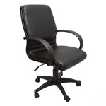 Rapid Cl610 Executive High Back Chair Pu Black Black