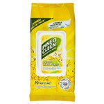 Pine O Cleen Wipes Surface Antibacterial Lemon Lime 110