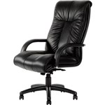 Chair Ys20 Statesman Exec Fine Leather Black