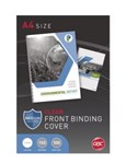 Gbc Binding Cover A4 Clear 150 Micron Pack 100