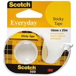 Scotch 500 Everyday Sticky Tape Dispenser 18mmx25M