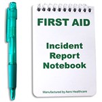 Aero Healthcare Notepad And Pencil In Bag For First Aid Kit