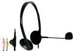 Shintaro Light Weight Headset With Microphone 18M Black