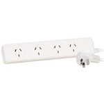 Jackson Powerboard 4 Outlet 300465 1M Cord