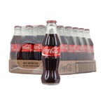 CocaCola Drink Coke Glass Bottle 330Ml Box 24