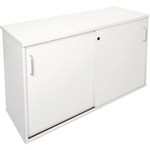 Rapid Vibe Credenza 1200X450Mm 730Mm H Lockable White