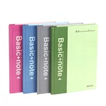 Deli Notebook Hard Cover Ruled 98pages A5 Assorted