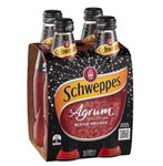 Schweppes Mineral Water Agrum Blood Orange 300ml Glass Carton 24 6 X 4pk