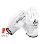 Force360 Worx600 Glove Certified Rigger Cowhide Pair White