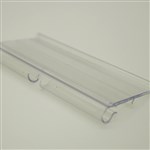 Flipper Label Holder 26X50Mm Clear To Suit Pegboard Hooks