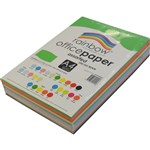 Rainbow Paper A4 80Gsm 10 Assorted Colours