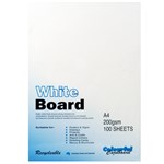 Cumberland Colourful Days Pasteboard 200Gsm A4 White Pack 100
