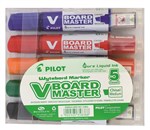 PILOT BEGREEN V BOARD MASTERS ASSORTED WHITEBOARD MARKERS 22MM52MM CHISEL TIP COLOURS