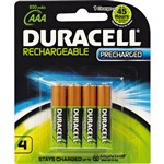 Duracell Batteries Rechargeable Aaa Pack 4