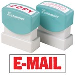 XStamper CXBN 1651 Stamp EMail 42X13mm Red