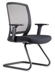 Rapid Hartley Mesh Visitor Chair With Arms 110Kg