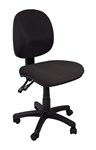 Chair Et20 Medium Back Operator Black Fabric