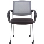 Zoom Chair Mesh Back Training And Conference Foldable With Nesting Capabili