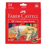 FaberCastell Classic Coloured Pencils Pack 24