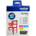 BROTHER LC3319XLCL3PK OEM INK CARTRIDGE CMY