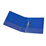 Binder Insert Clearview Ring A4 2D 50mm Blue