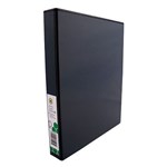 Binder Insert Clearview Ring A4 4D 25mm Black