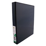 Binder Insert Clearview Ring A4 4D 38mm Black