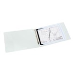 Marbig Binder Insert Clearview Ring A3 3D 32mm Landscape White