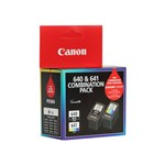 Canon PG640 Cl641 OEM Ink Cartridge Twin Pack Black Colour 180 Pages Each