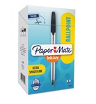 Papermate Ball Point Pen 100 Inkjoy Medium Box 60 Black
