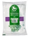 Envirochoice Bin Liner Kitchen Biodegradeable 27 Litre Clear Pk50