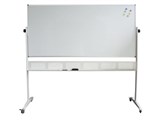 Rapid 1500 X 1200 Mobile Whiteboard Double Sided Including Stand