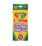 Pencil Coloured Crayola Triangular Pk12