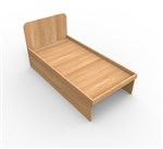 Bed Frame King Single 2055Mml X 1095Mmw X 500Mm Woodgrain  Available in WA only 
