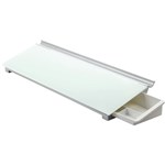 Quartet Glass Board Desktop 150 X 460mm