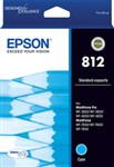 Epson 812 C13T05D292 Durabrite Ultra OEM Ink Cartridge Standard Cyan
