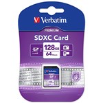 Verbatim Sdxc 128Gb Memory Card Class 10 Usbi