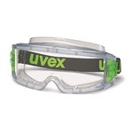 Uvex Goggles Clear Lens Anti Fog Ultravision Clear Acetate Vented Frame 