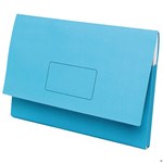 Marbig Document Wallet Slimpick Foolscap BLUE