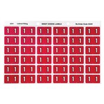 Avery Colour Code Labels 433Xx Side Tab 25X38 180 1