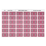 Avery Colour Code Labels 433Xx Side Tab 25X38 180 8