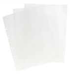 Bantex Sheet Protectors A3 Tough 120 Micron Portrait Clear Pack 25