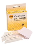 Marbig Tabs And Inserts Clear Box 25