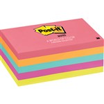PostIt Notes 6555Pk 76X127mm Capetown Collection Assorted Pack 500