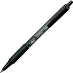 Bic Retractable Ballpoint Pen Softfeel Box 12 Black