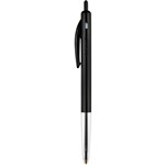 Bic Retractable Ballpoint Pen M10 Clic Medium 10 Black